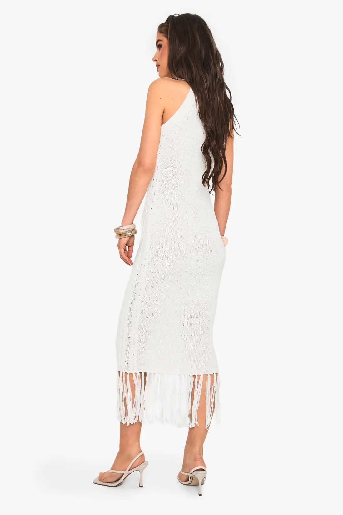 Tassel Detail Crochet Dress - Image 2